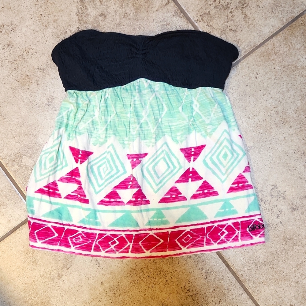 Billabong strapless top